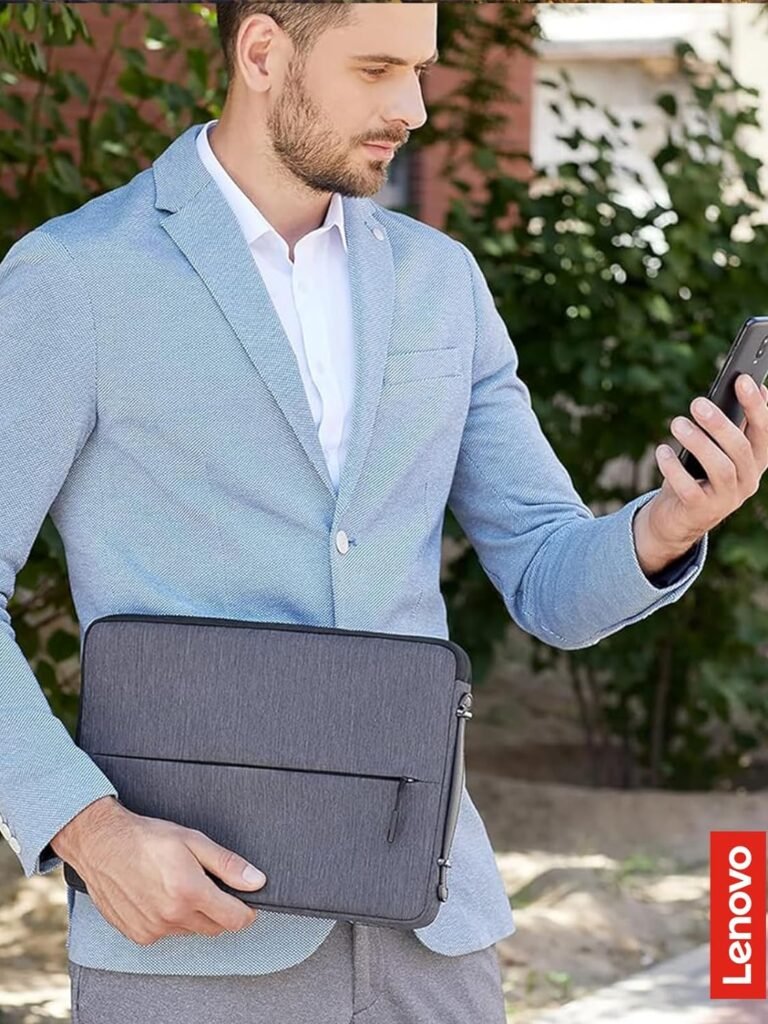 Lenovo Urban Laptop Sleeve 14 Inch for Laptop/ Notebook/Tablet Compatible with MacBook Air/Pro Water Resistant - Charcoal Grey