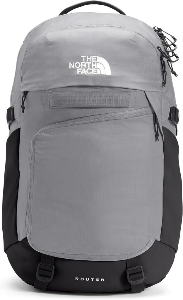 THE NORTH FACE Router Everyday Laptop Backpack, TNF Black/TNF Black, One Size